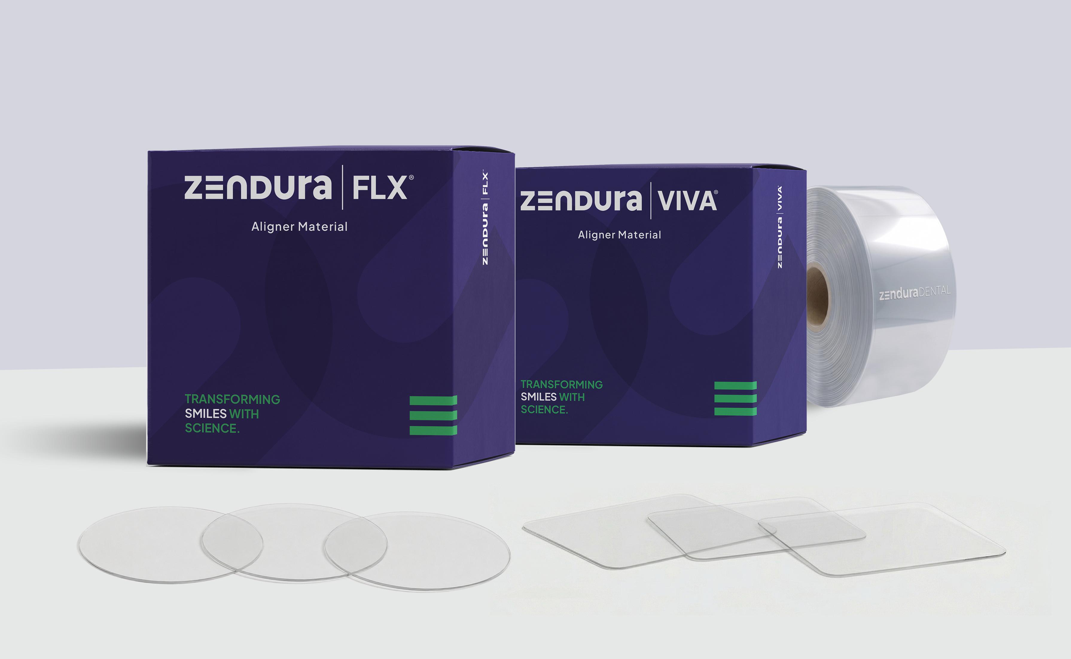 Zendura FLX aligner material sheets and packaging